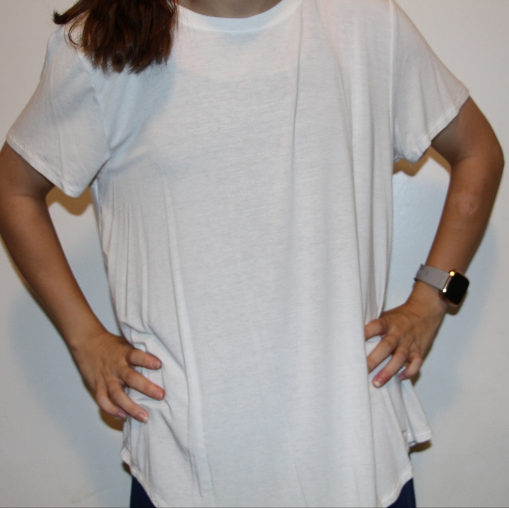 White Hollister Top